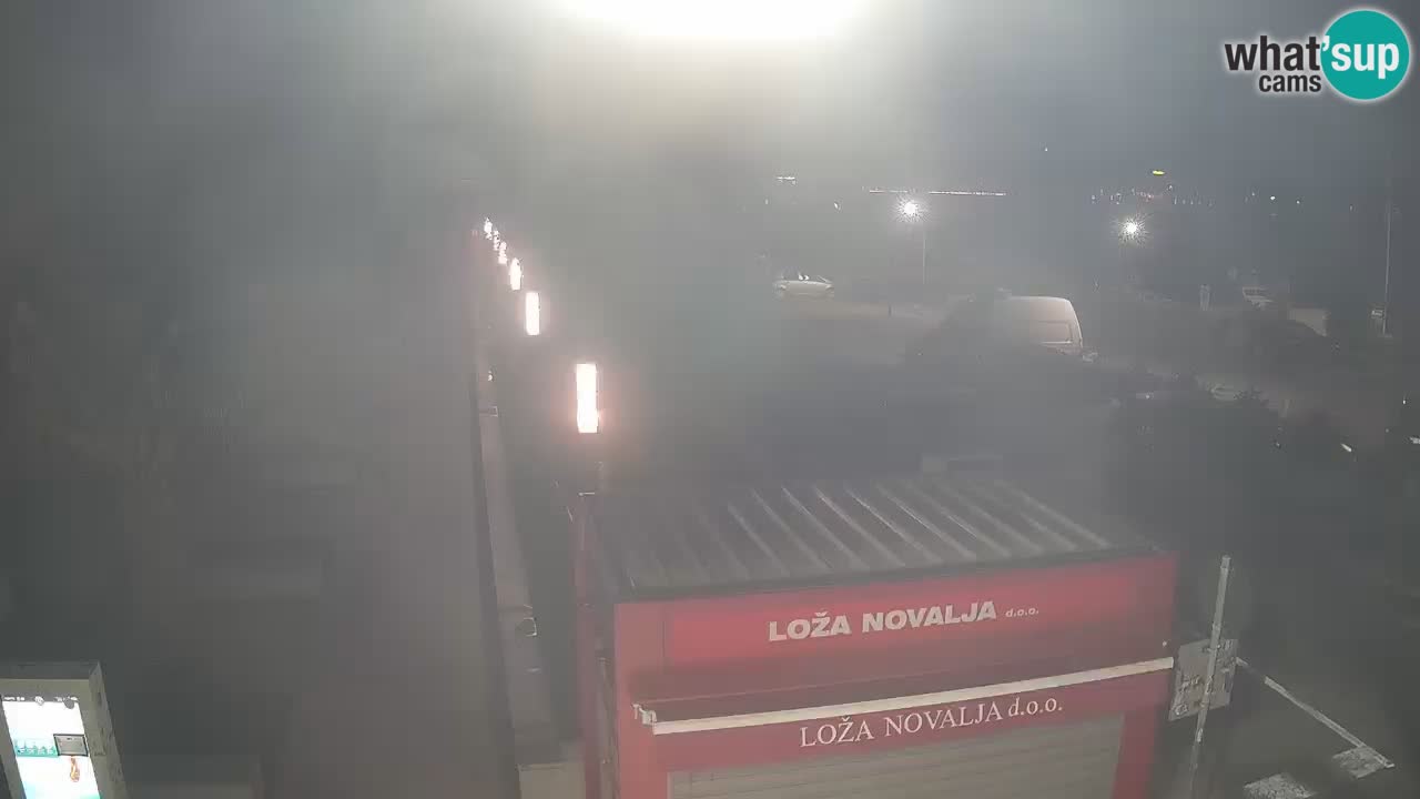 Webcam Novalja – Obala Petra Krešimira IV
