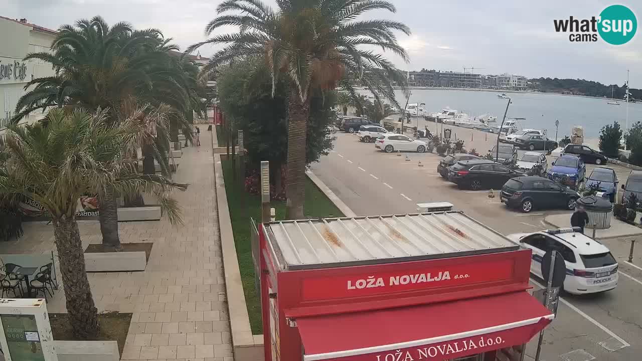 Webcam Novalja – Obala Petra Krešimira IV