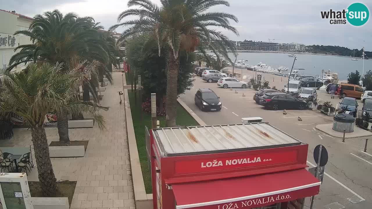Live cam Novalja – Obala Petra Krešimira IV
