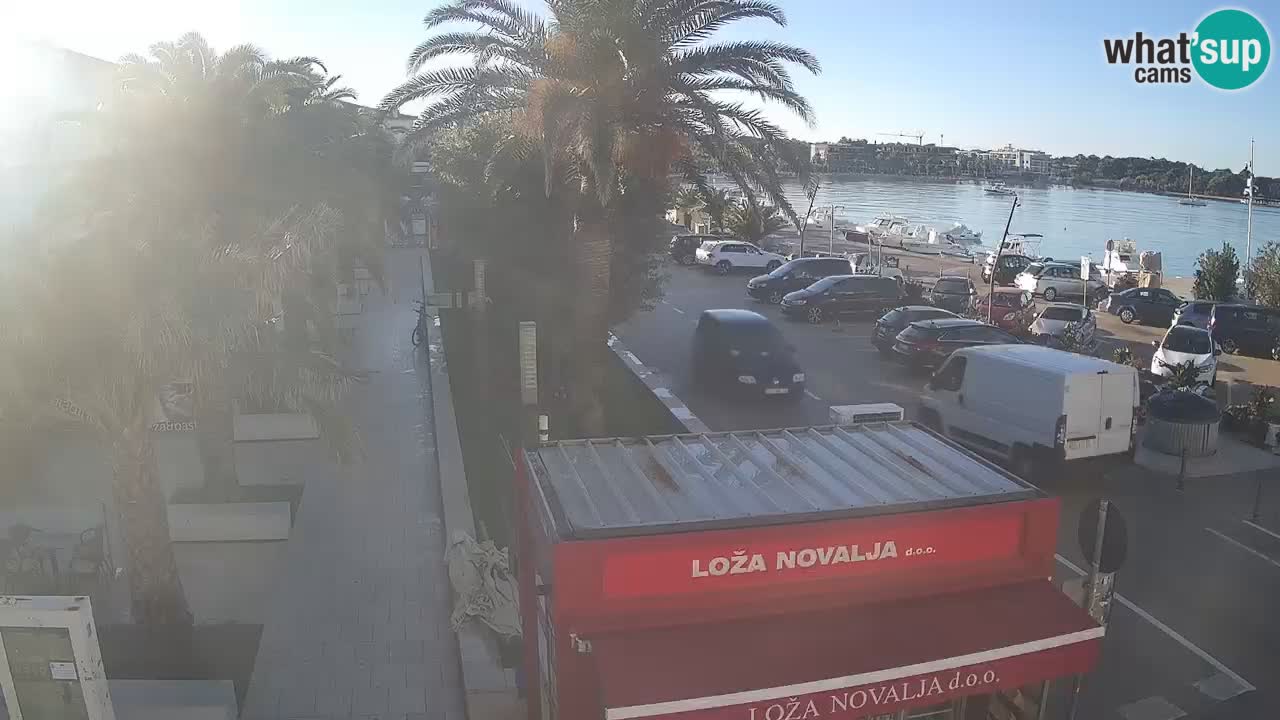 Live cam Novalja – Obala Petra Krešimira IV