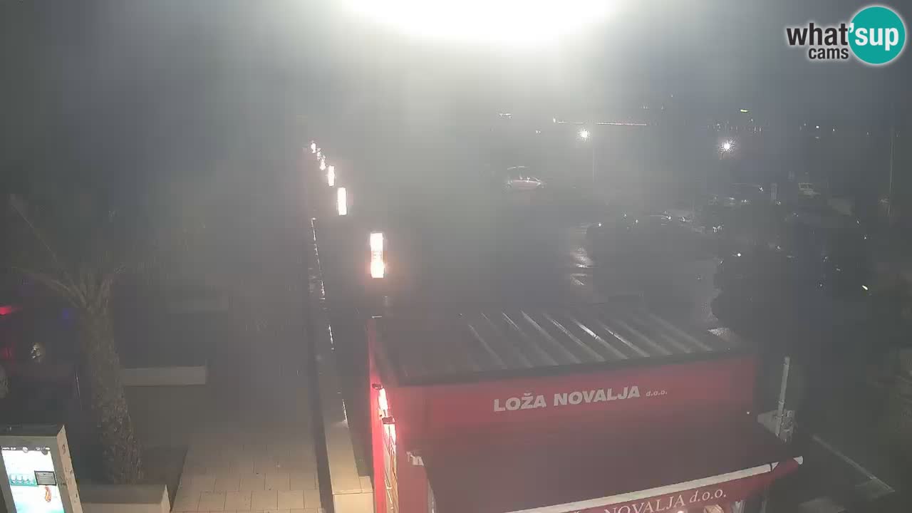 Live cam Novalja – Obala Petra Krešimira IV