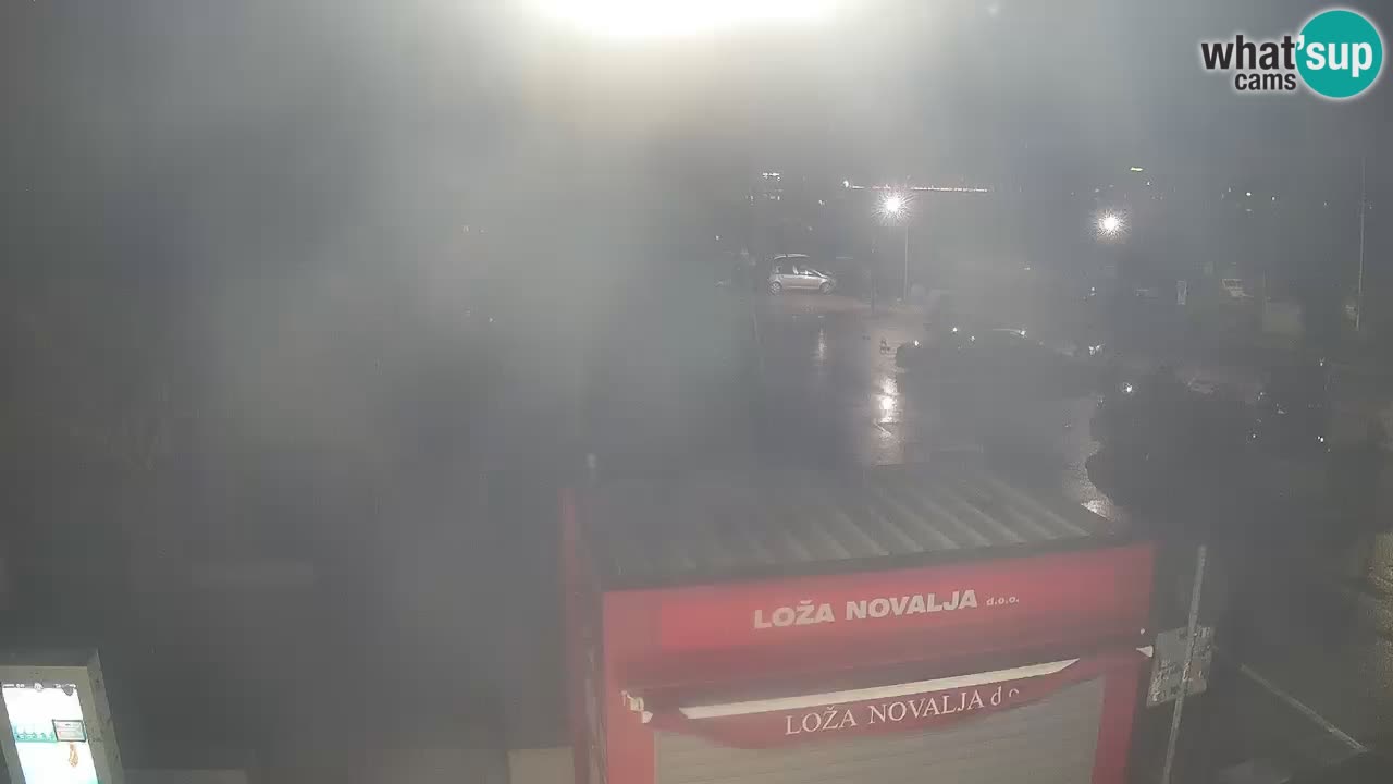 Webcam live Novalja – Obala Petra Krešimira IV