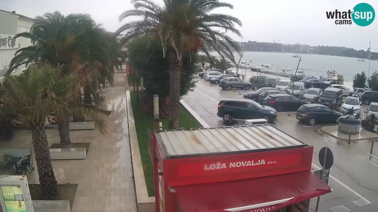 Webcam live Novalja – Obala Petra Krešimira IV