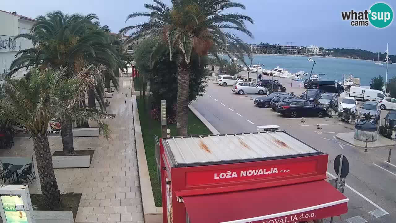 Live cam Novalja – Obala Petra Krešimira IV