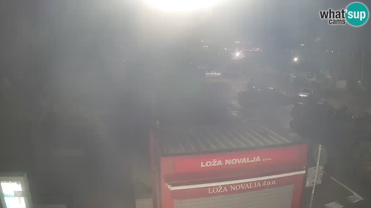 Live cam Novalja – Obala Petra Krešimira IV