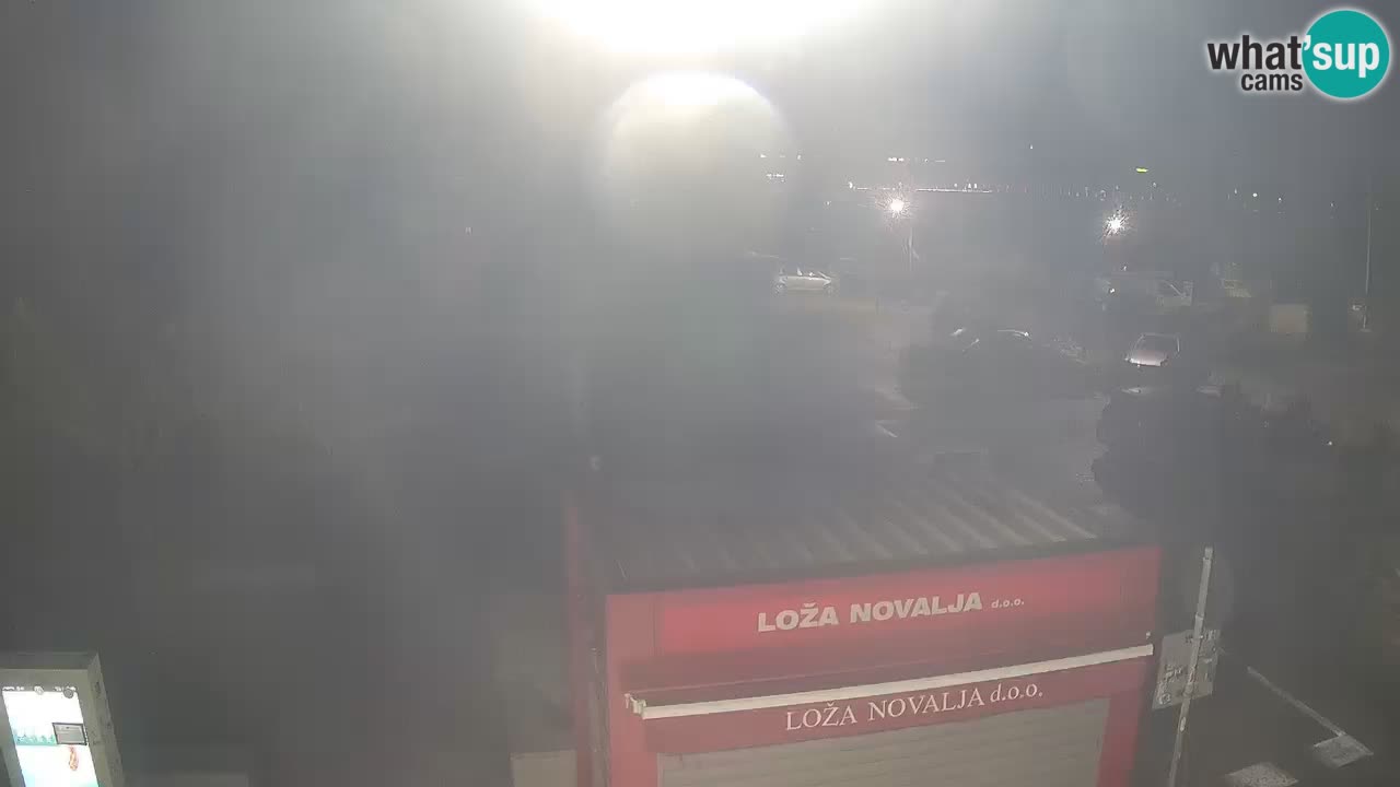 Live cam Novalja – Obala Petra Krešimira IV