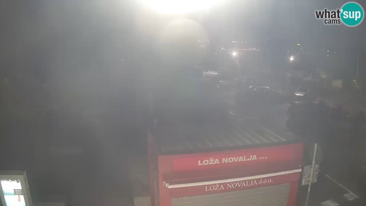 Webcam Novalja – Obala Petra Krešimira IV