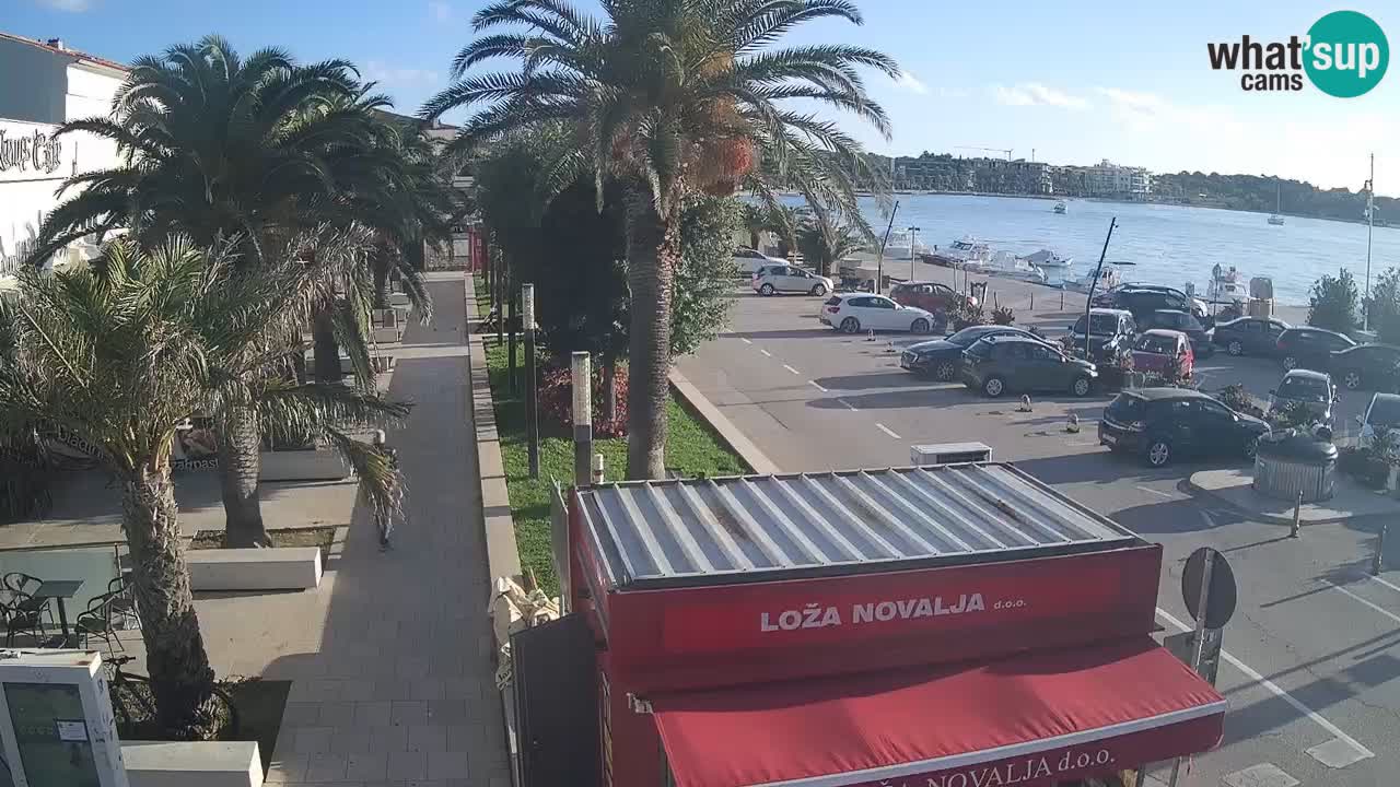 Live cam Novalja – Obala Petra Krešimira IV
