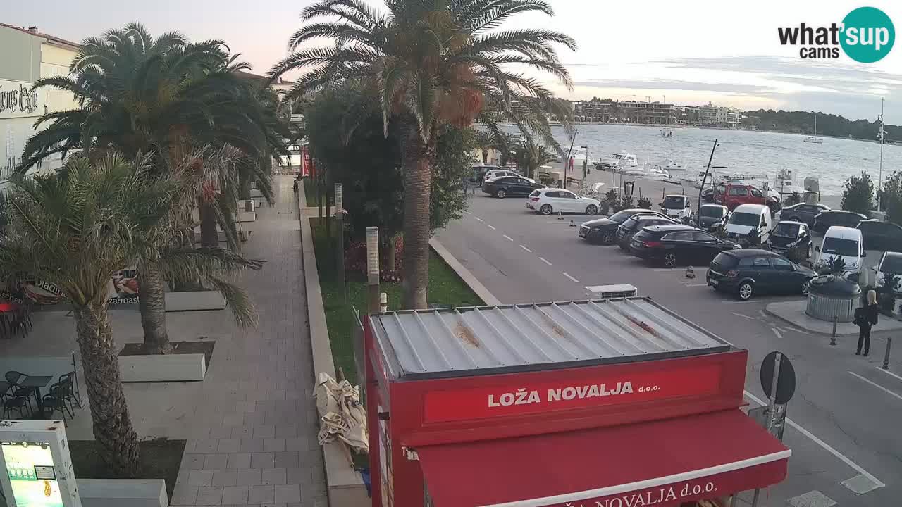 Webcam Novalja – Obala Petra Krešimira IV
