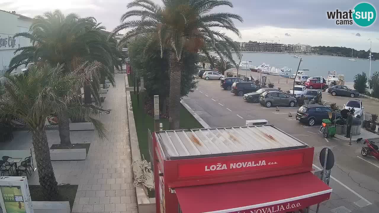 Live cam Novalja – Obala Petra Krešimira IV