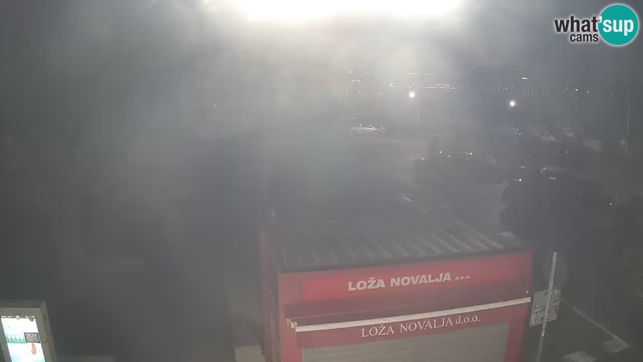 Webcam live Novalja – Obala Petra Krešimira IV