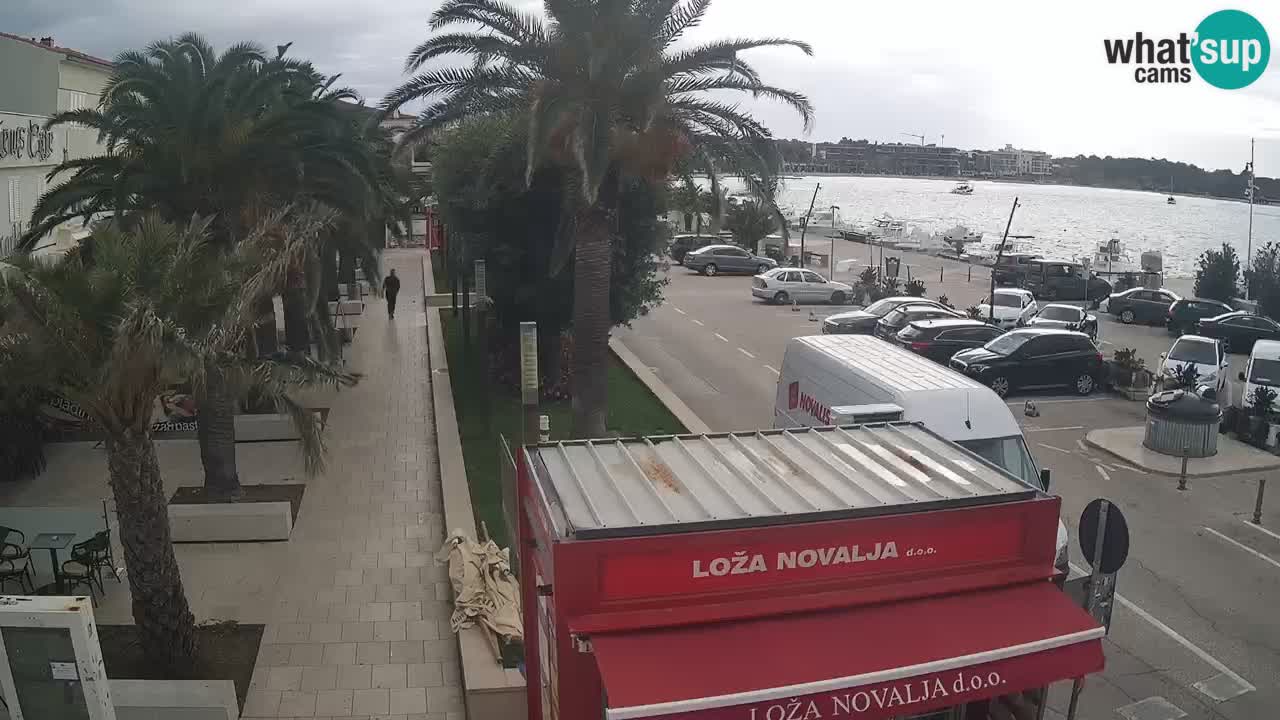 Live cam Novalja – Obala Petra Krešimira IV