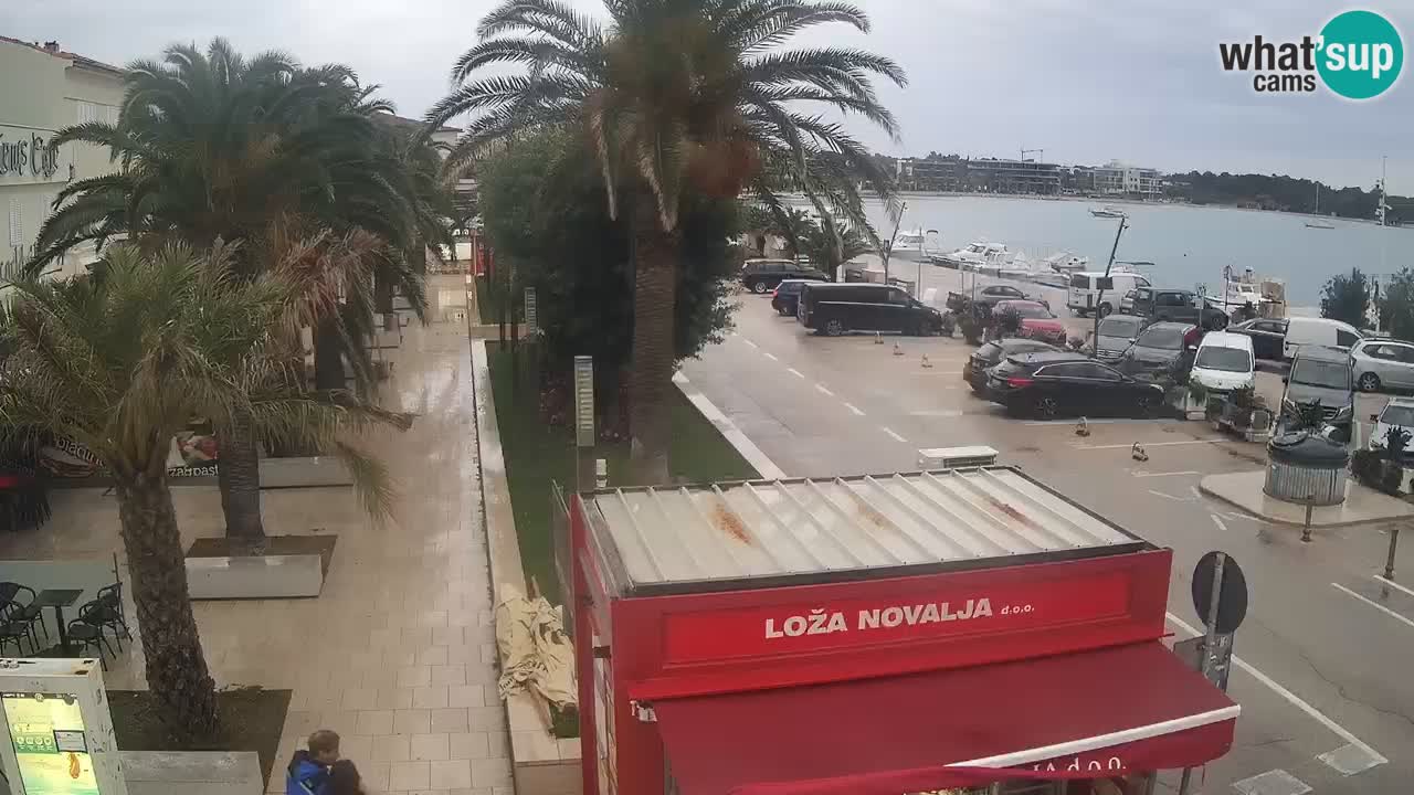 Webcam live Novalja – Obala Petra Krešimira IV