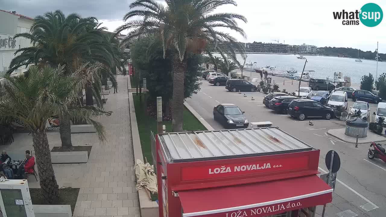 Live cam Novalja – Obala Petra Krešimira IV