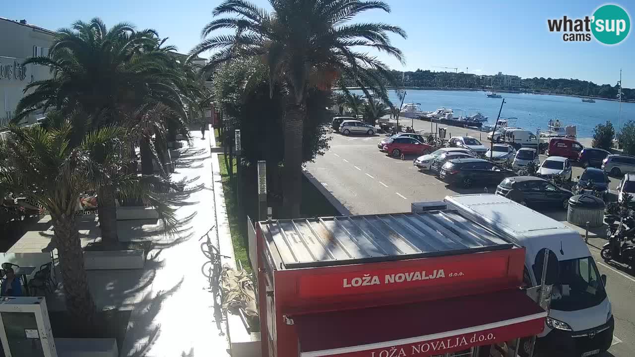 Webcam live Novalja – Obala Petra Krešimira IV