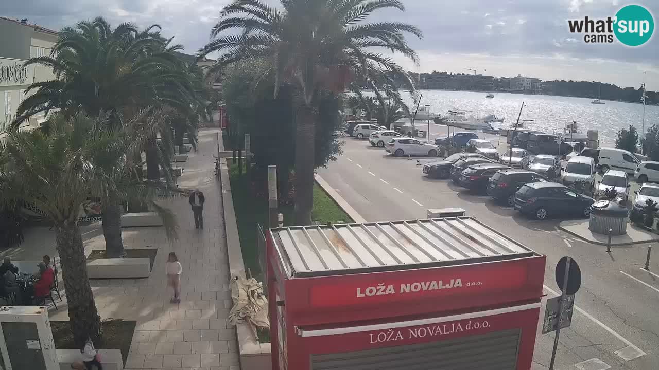 Live cam Novalja – Obala Petra Krešimira IV