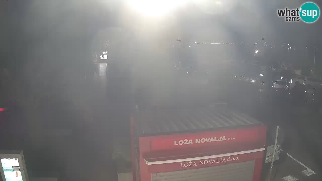 Live cam Novalja – Obala Petra Krešimira IV