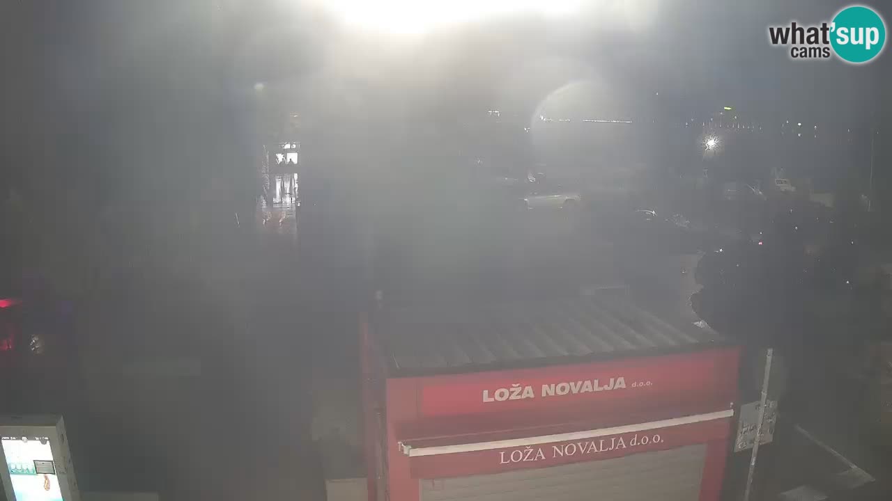 Live cam Novalja – Obala Petra Krešimira IV