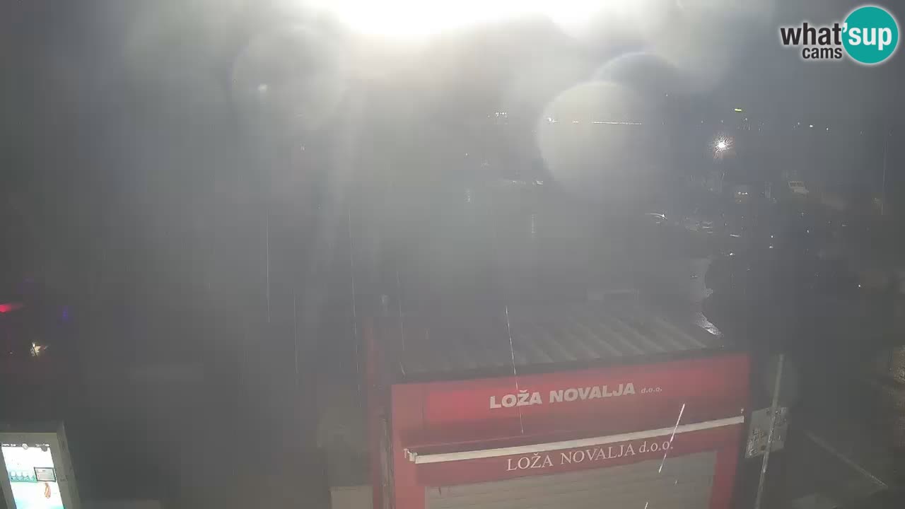 Live cam Novalja – Obala Petra Krešimira IV