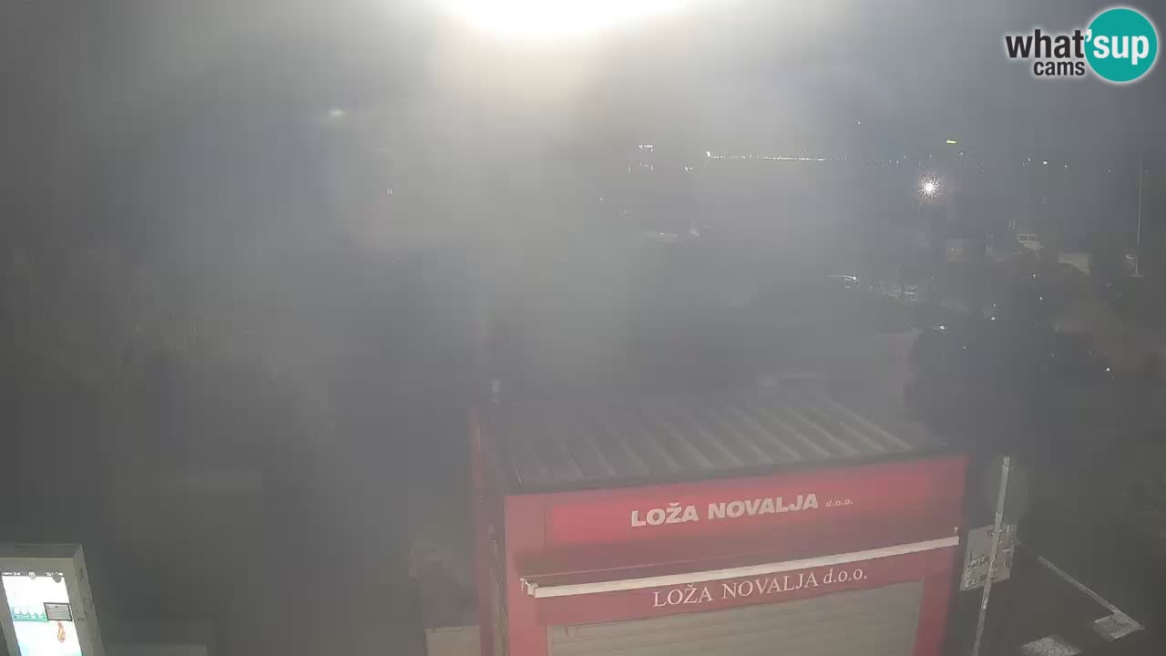 Live cam Novalja – Obala Petra Krešimira IV