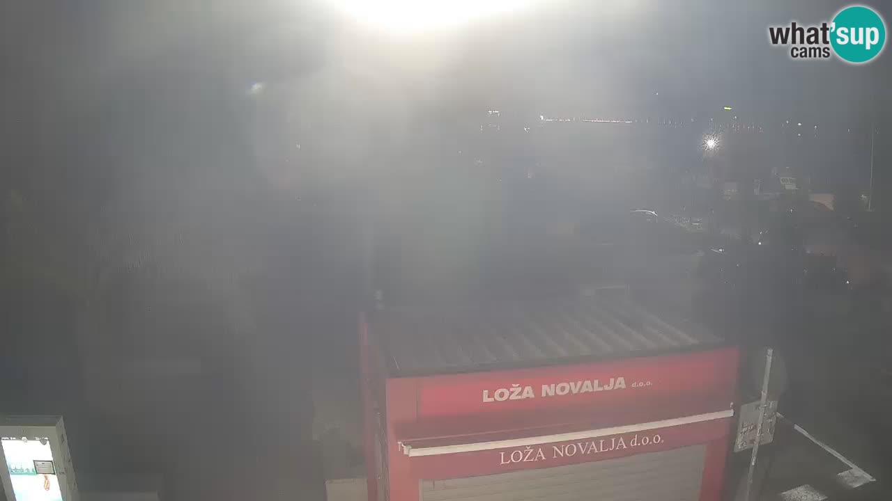 Live cam Novalja – Obala Petra Krešimira IV