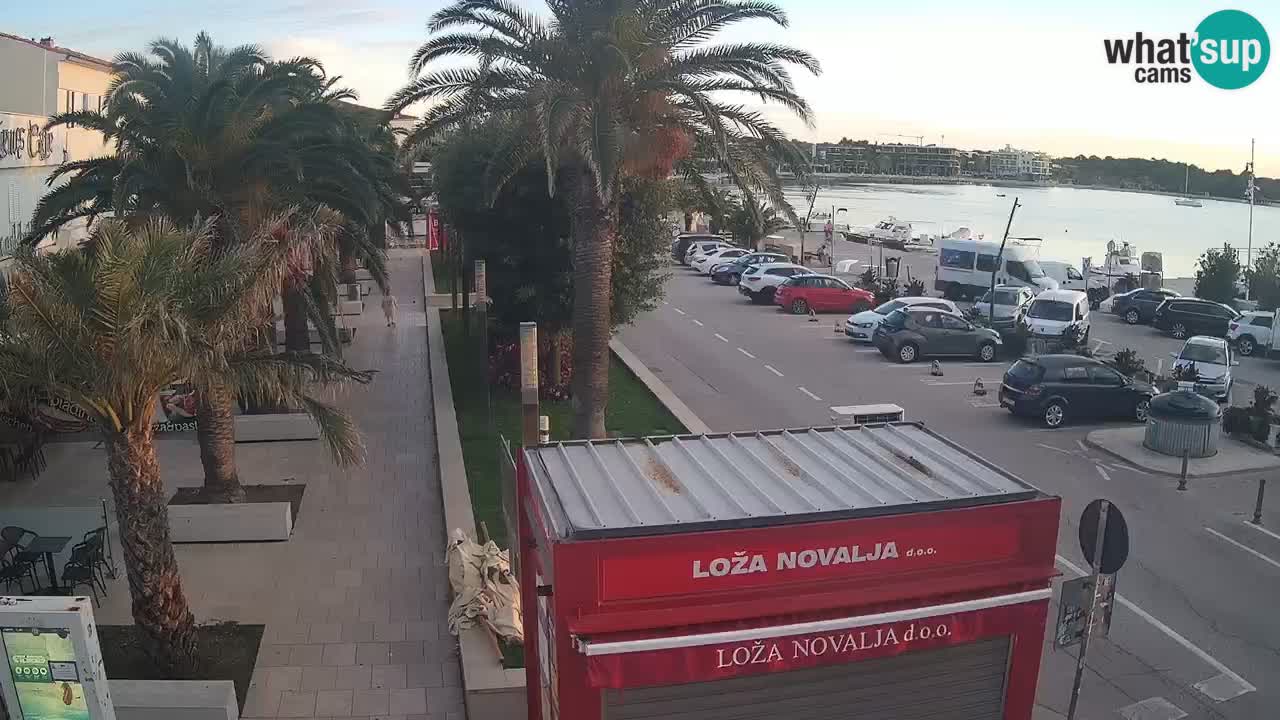 Webcam Novalja – Obala Petra Krešimira IV