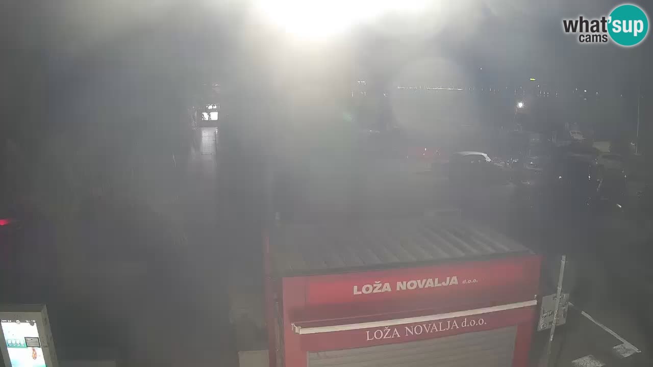 Camera en diecto Novalja – Obala Petra Krešimira IV