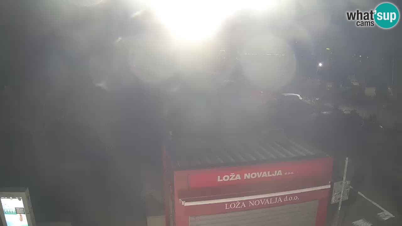 Live cam Novalja – Obala Petra Krešimira IV