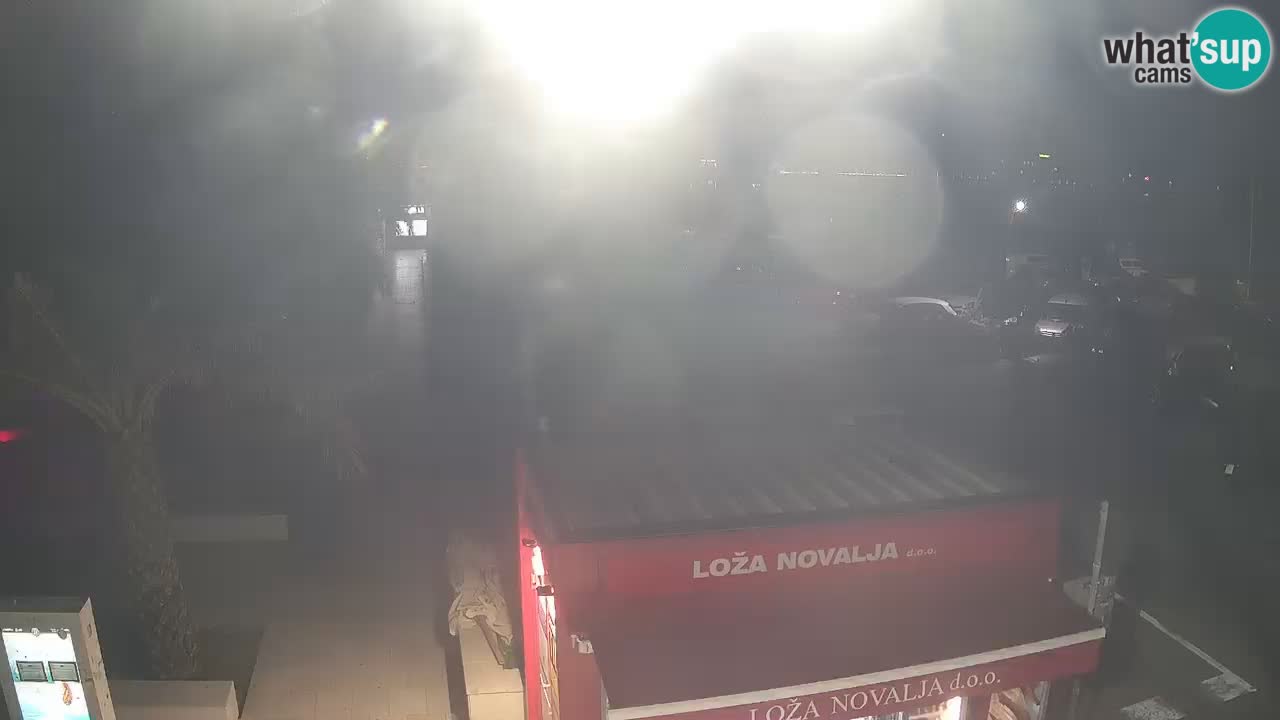 Webcam Novalja – Obala Petra Krešimira IV