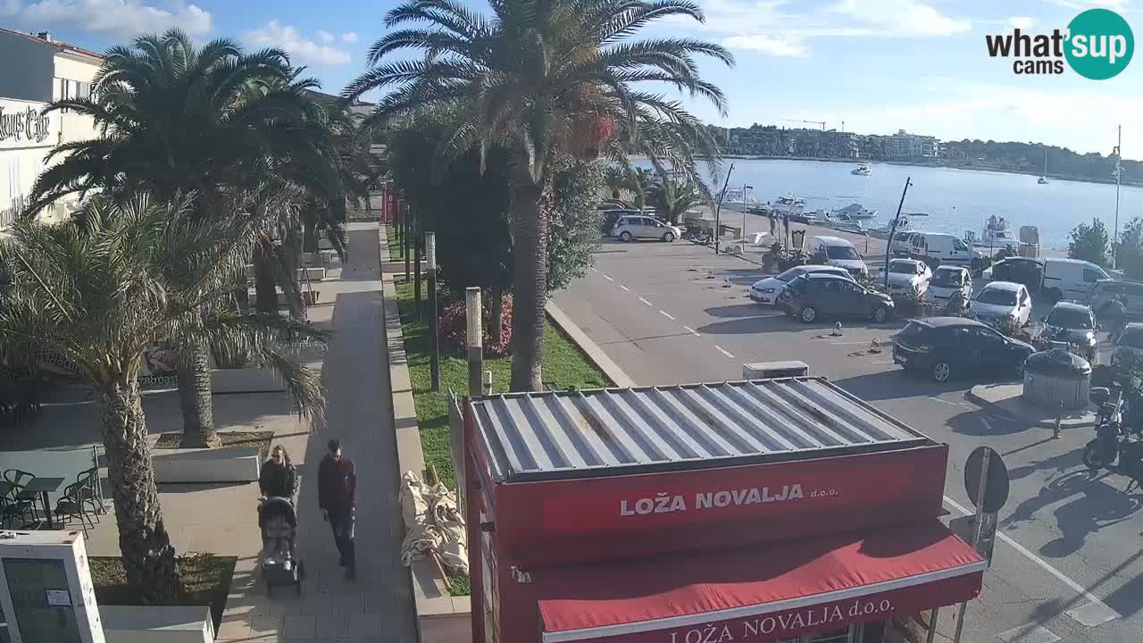 Live cam Novalja – Obala Petra Krešimira IV