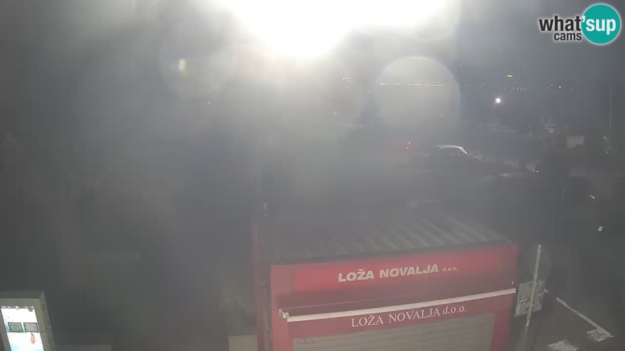 Webcam live Novalja – Obala Petra Krešimira IV