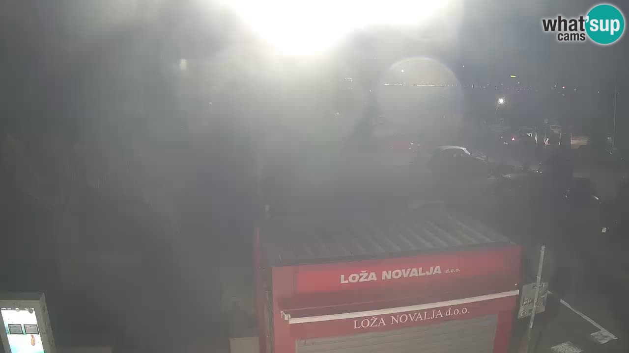 Webcam Novalja – Obala Petra Krešimira IV