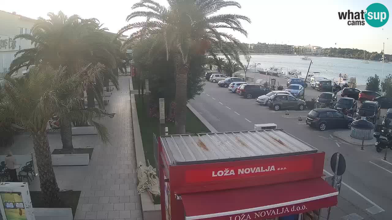 Live cam Novalja – Obala Petra Krešimira IV