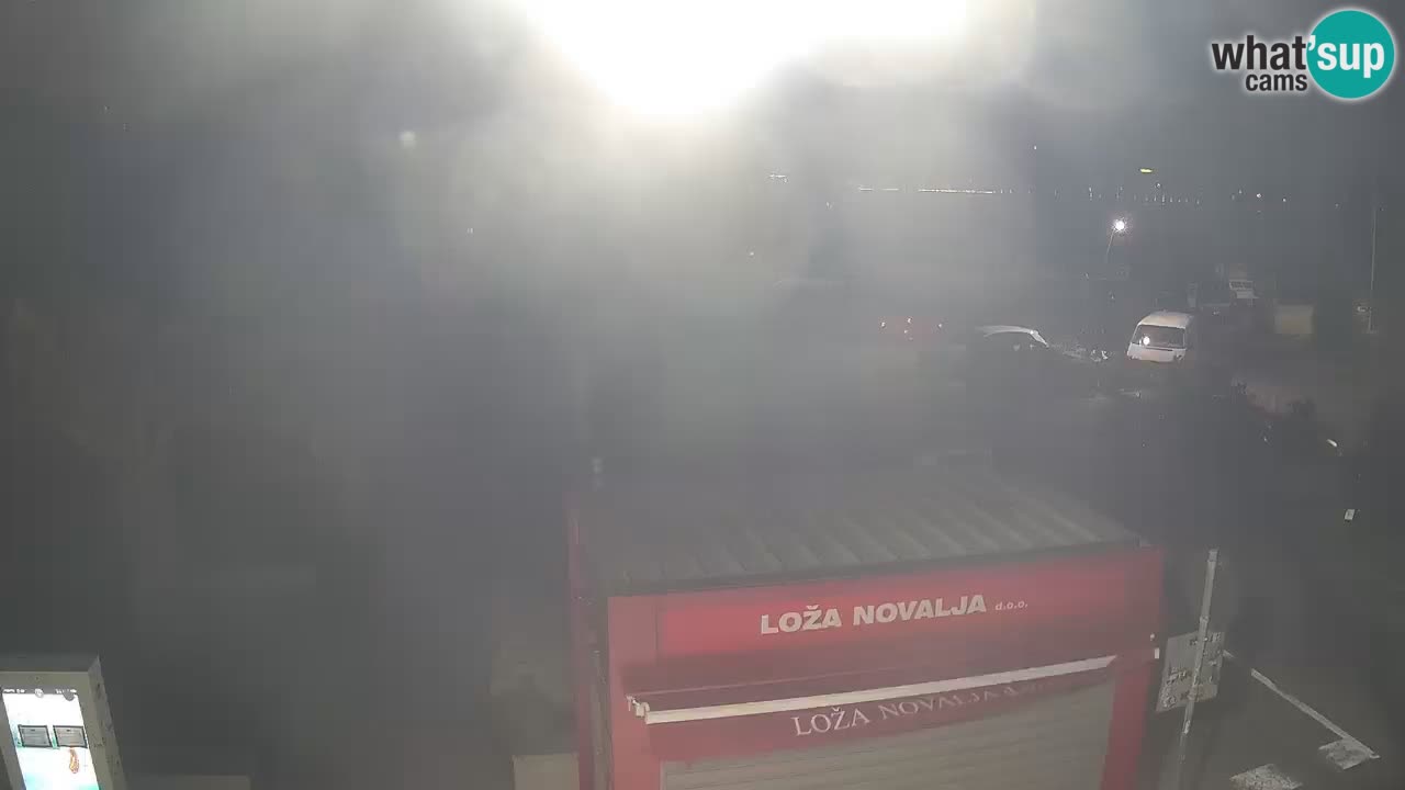 Camera en diecto Novalja – Obala Petra Krešimira IV