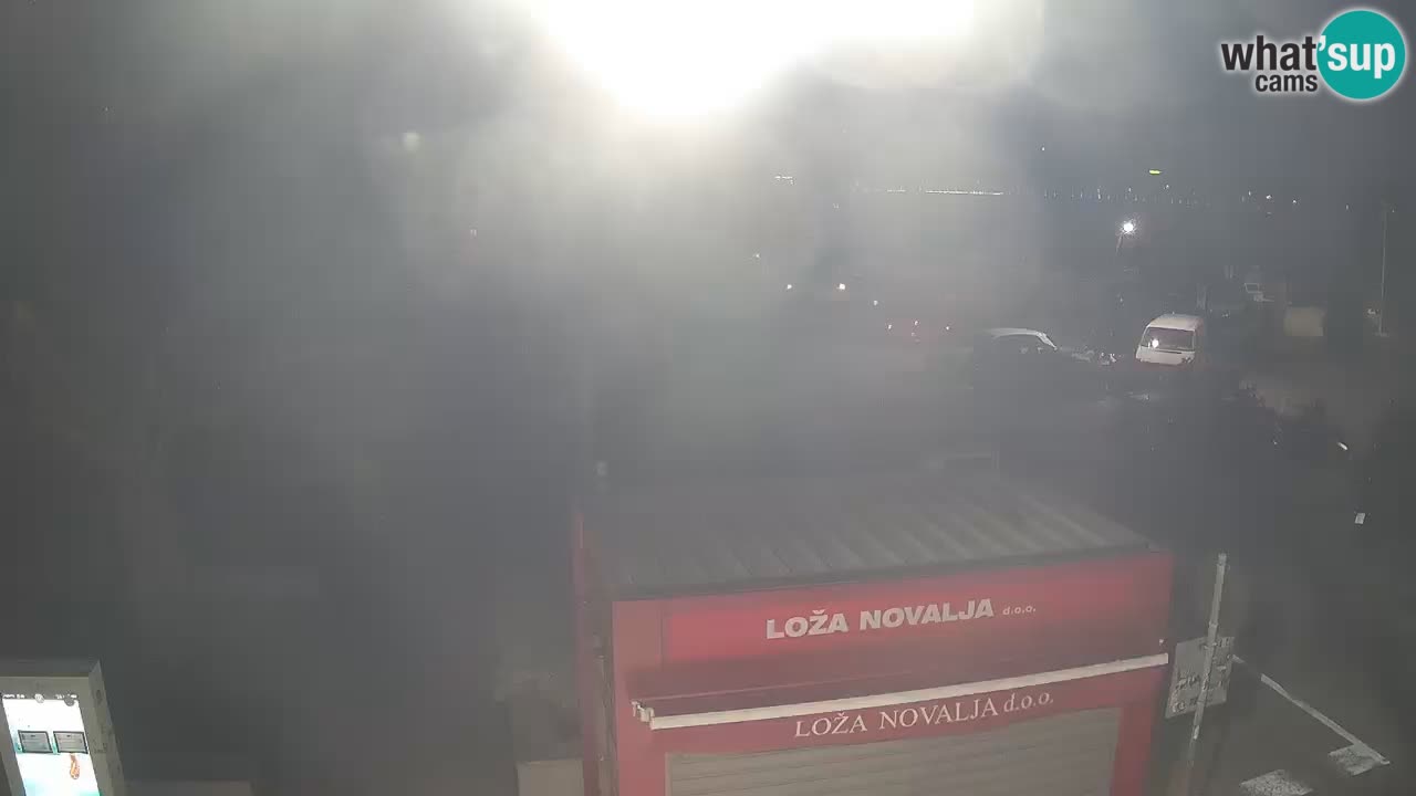 Live cam Novalja – Obala Petra Krešimira IV