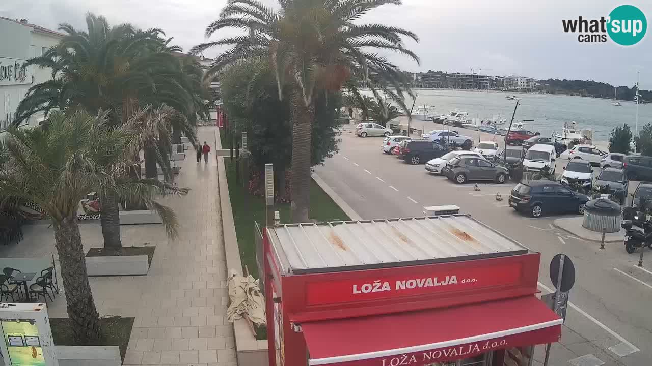 Live cam Novalja – Obala Petra Krešimira IV