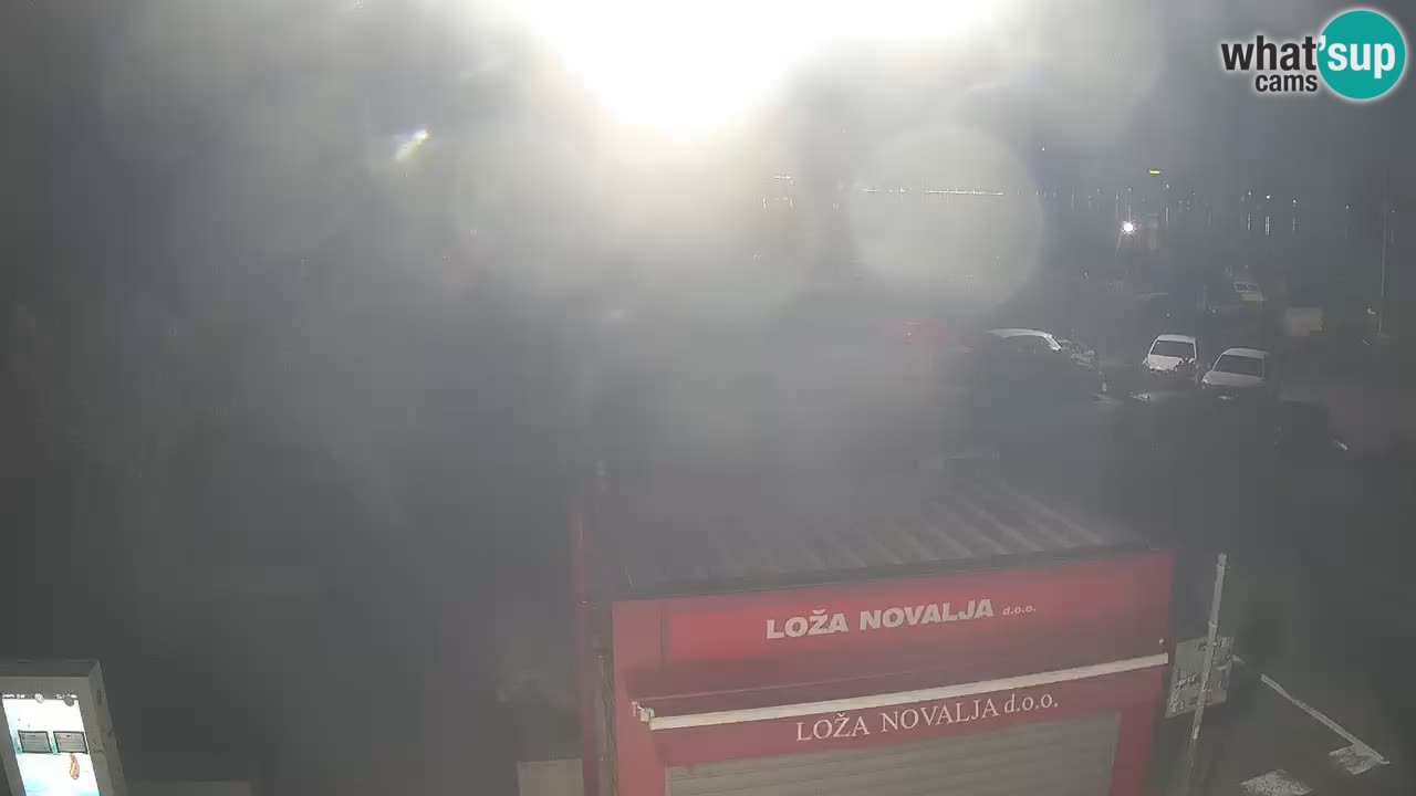 Webcam live Novalja – Obala Petra Krešimira IV