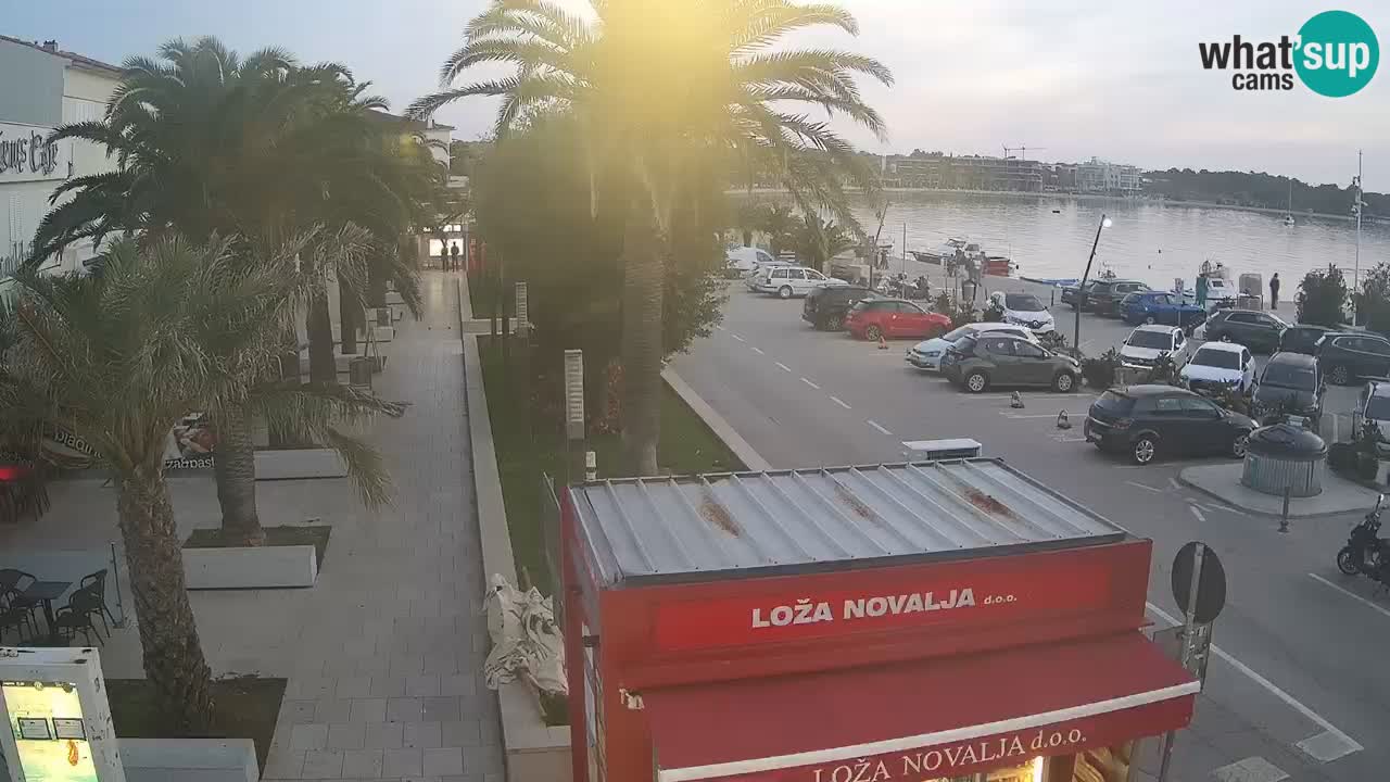 Live cam Novalja – Obala Petra Krešimira IV