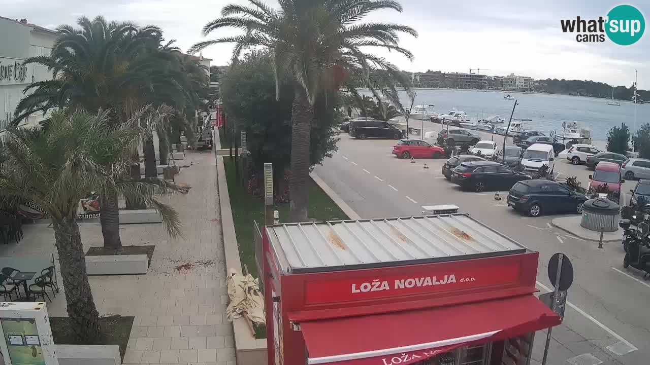 Live cam Novalja – Obala Petra Krešimira IV