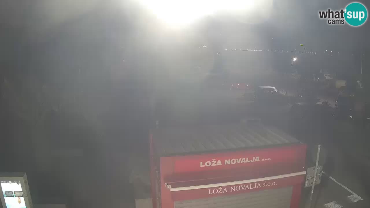 Live cam Novalja – Obala Petra Krešimira IV