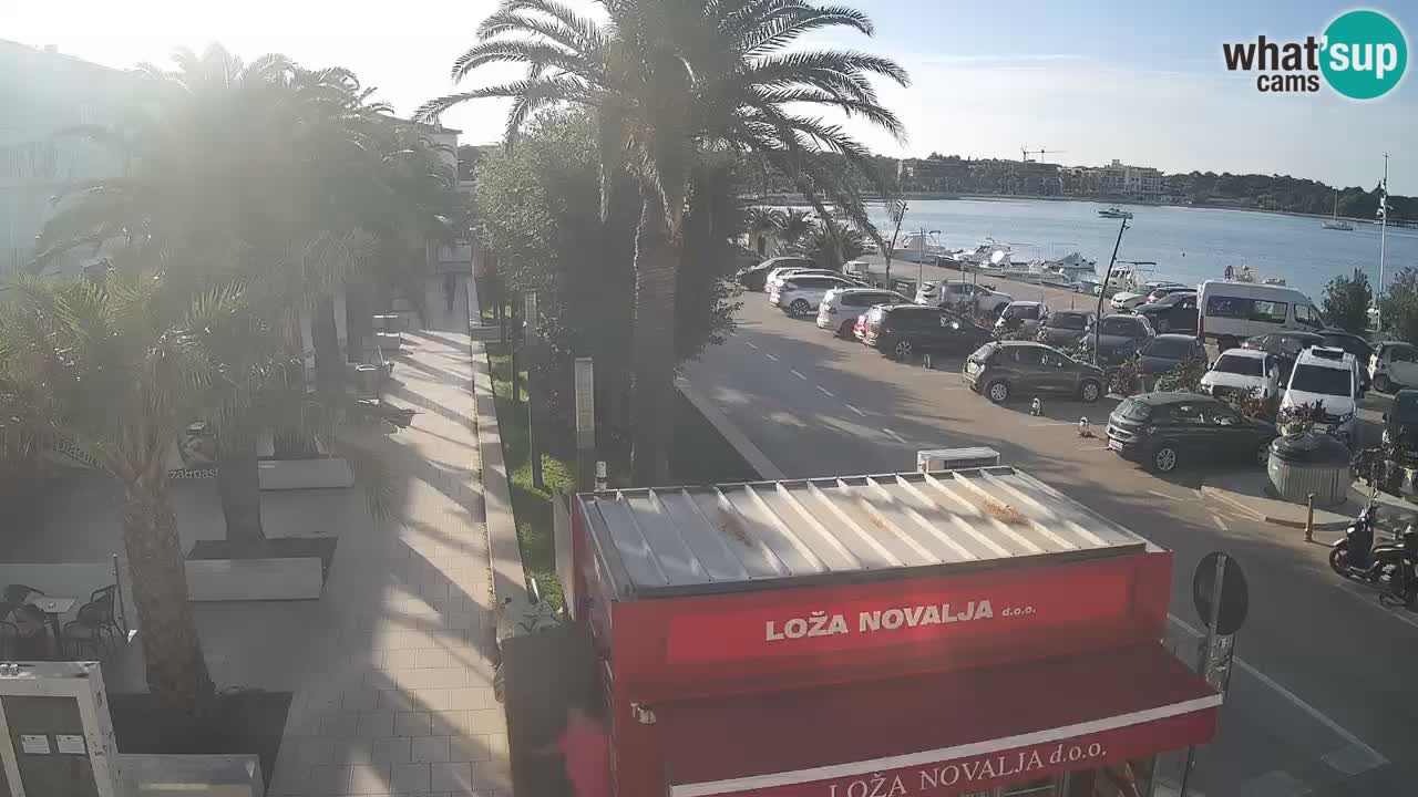 Live cam Novalja – Obala Petra Krešimira IV