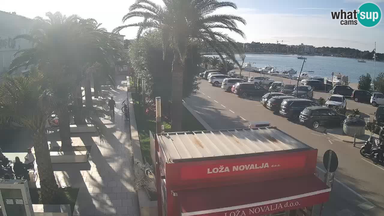 Live cam Novalja – Obala Petra Krešimira IV