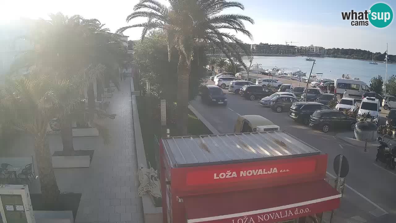 Webcam live Novalja – Obala Petra Krešimira IV