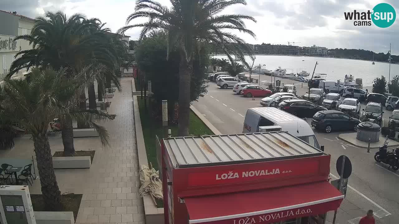 Webcam live Novalja – Obala Petra Krešimira IV