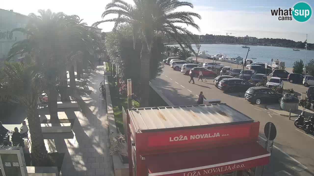 Webcam Novalja – Obala Petra Krešimira IV