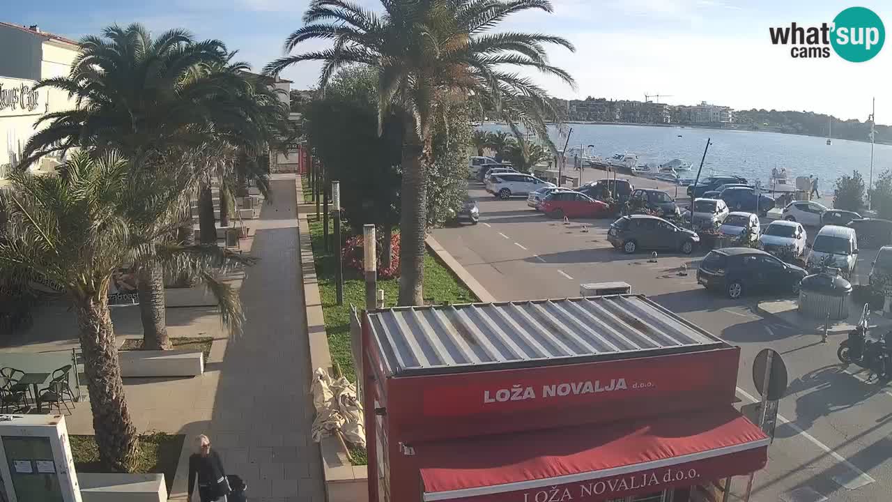 Live cam Novalja – Obala Petra Krešimira IV