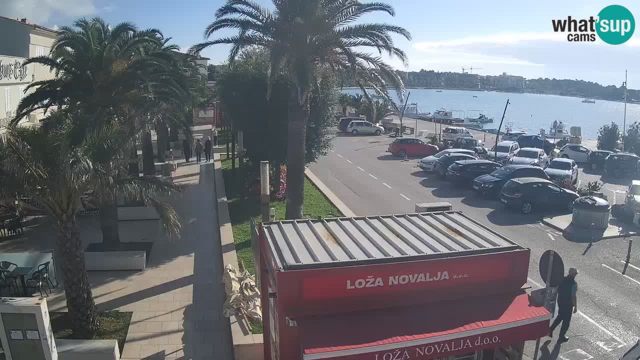 Webcam Novalja – Obala Petra Krešimira IV