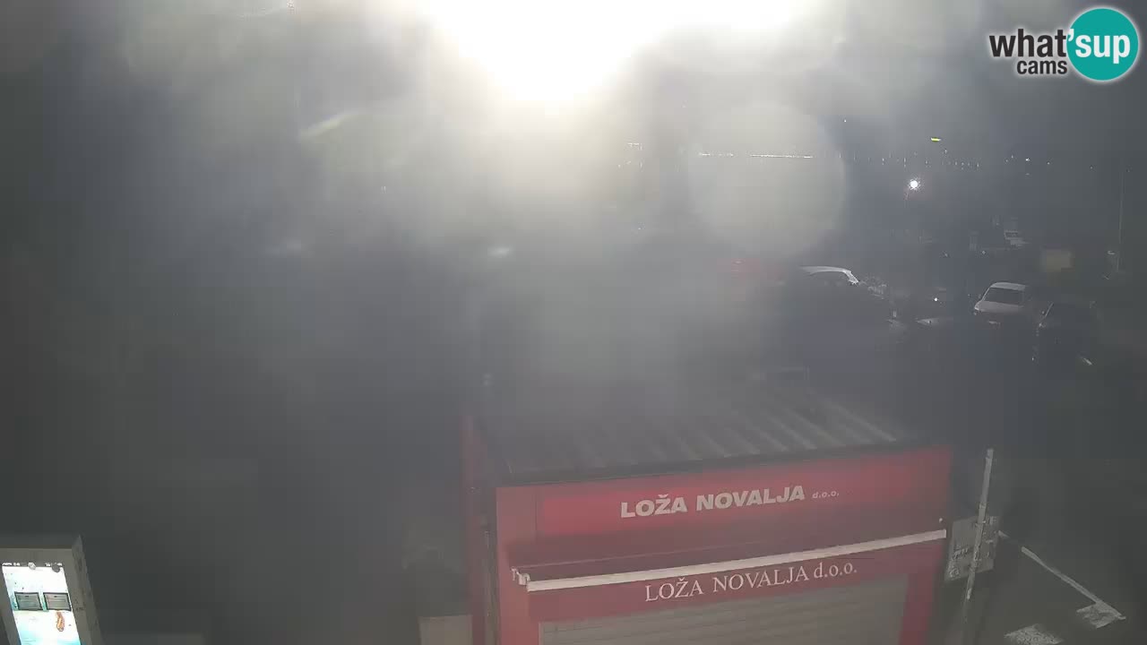 Live cam Novalja – Obala Petra Krešimira IV