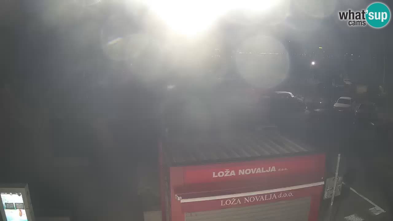 Camera en diecto Novalja – Obala Petra Krešimira IV