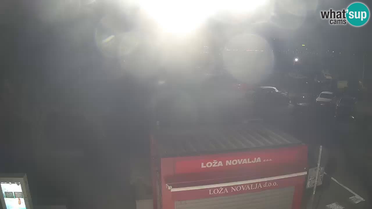 Webcam Novalja – Obala Petra Krešimira IV